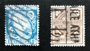 Ireland #75-6 - Issues of 1922 - Used