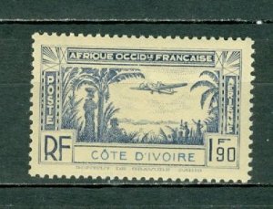 IVORY COAST  1940 AIR  #C1 MINT NO THINS