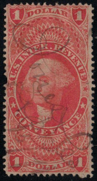 US #R66c VF/XF, used, great deep rich color, see photo! Well Centered!