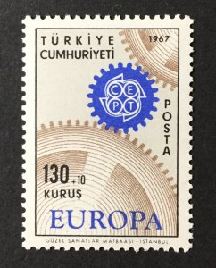 Turkey 1967 #B121, MNH, CV $2.50