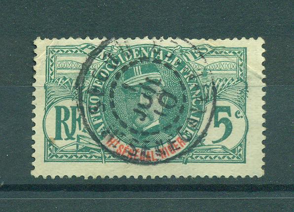 Upper Senegal & Niger sc# 4 used cat val $3.25