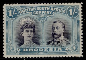 RHODESIA GV SG151, 1s grey-black & deep blue-green, M MINT. Cat £70.