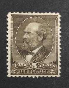 US #205 MINT OG H $275 LOT #8272