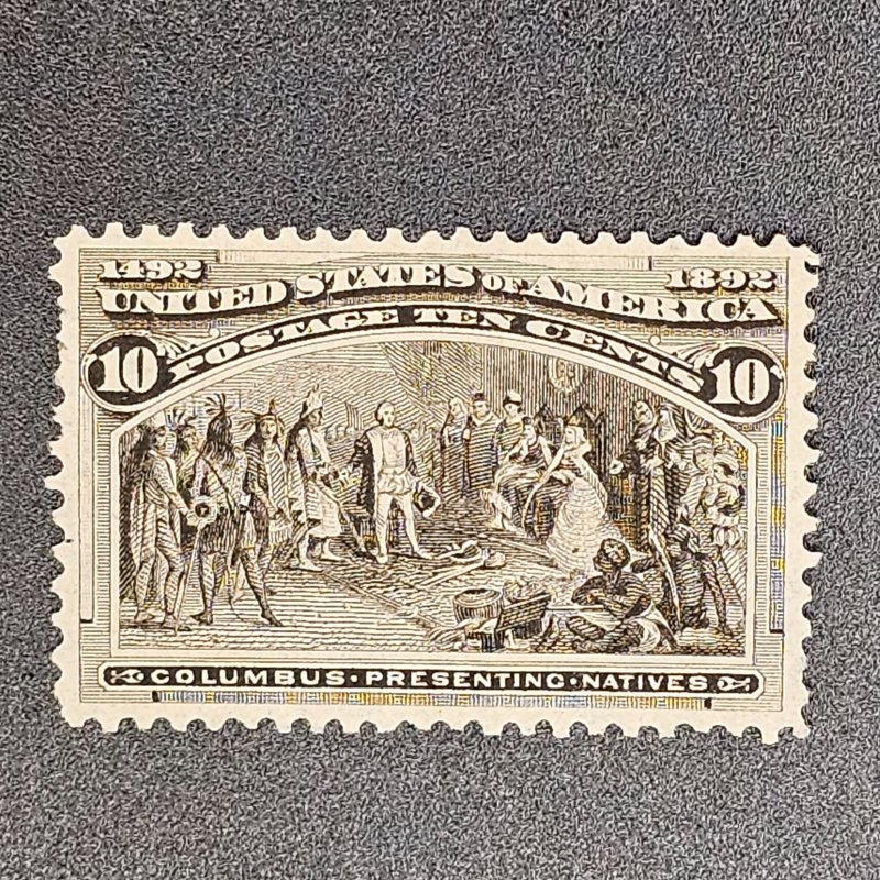 237 Columbian 10cent VF-NG