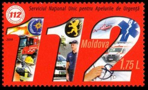 2019 Moldova 1077 Emergency Service 112