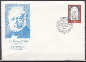 Ireland, Scott cat. 446. Sir Roland  Hill issue. First Day cover. ^