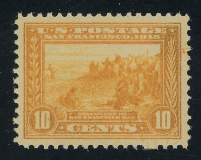 USA 400 - 10 cent Orange Yellow - PSE Graded Cert: VF/XF 85 Mint OGnh