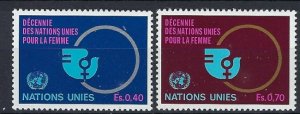 United Nations Geneva 90-91 MNH 1980 set (an7528)