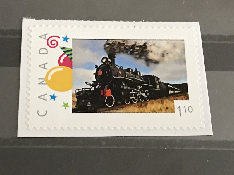 Canada Post Picture Postage * Old train * $1.10 denomination