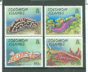 Solomon Islands (British Solomon Islands) #639-642  Single (Complete Set)