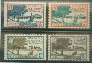 New Caledonia #219-222 Mint (NH) Single