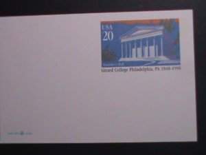 ​UNITED STATES-1997-GRAND COLLEGE,PHILADELPHIA,PA-MNH- POST CARD-VERY FINE