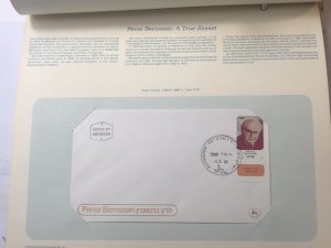 Israel Postal Collectors Society Book Of Envelopes