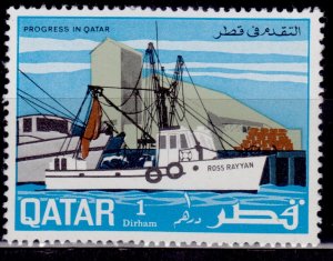 Qatar, 1969, Progress in Industry, 1d, sc#166, MLH