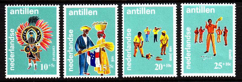Netherlands Antilles MNH Scott #B93-#B96 Set of 4 Festivals: Carnival, Harves...