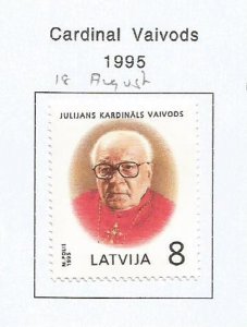 LATVIA - 1995 - Cardinal Vaivods - Perf Single Stamp - Mint Lightly Hinged