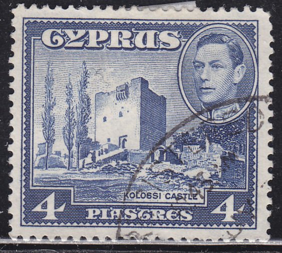 Cyprus 166 Kolossi Castle 1951