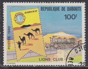 Djibouti 510 Rotary International 1980