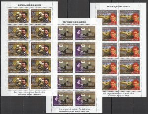 A1031 2007 Guinea Art American Impressionnists ! 10Set Mnh