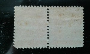 Canada #41 MNH pair vermilon e204 8321