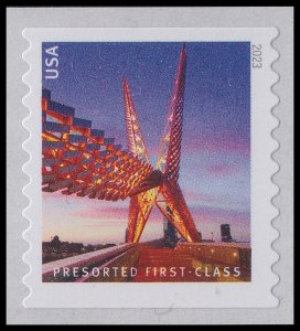 US 5808-5811 Bridges presorted first-class 25c coil set (4 stamps) MNH 2023