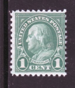 Scott # 581  used   single