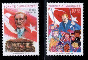 TURKEY Scott 2697-2698 MNH** 1998 Stamp set