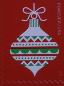 ​UNITED STATES- HOLIDAY DELIGHTS-CHRISTMAS MNH BOOKLET OF 20 FOREVER STAMPS VF