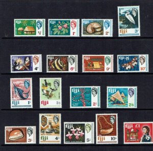 Fiji: 1968, Pre-decimal definitive set,  Mint Never Hinged
