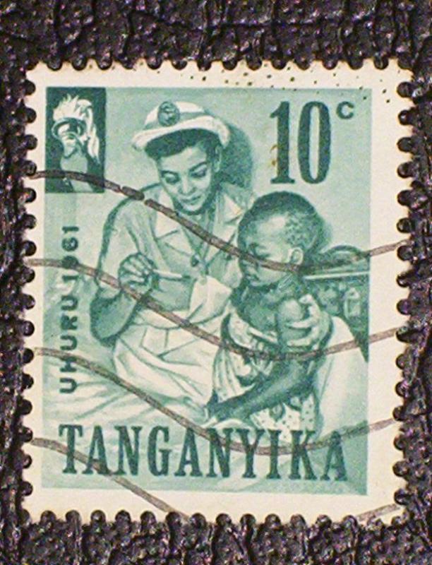 Tanganyika Scott #46 used