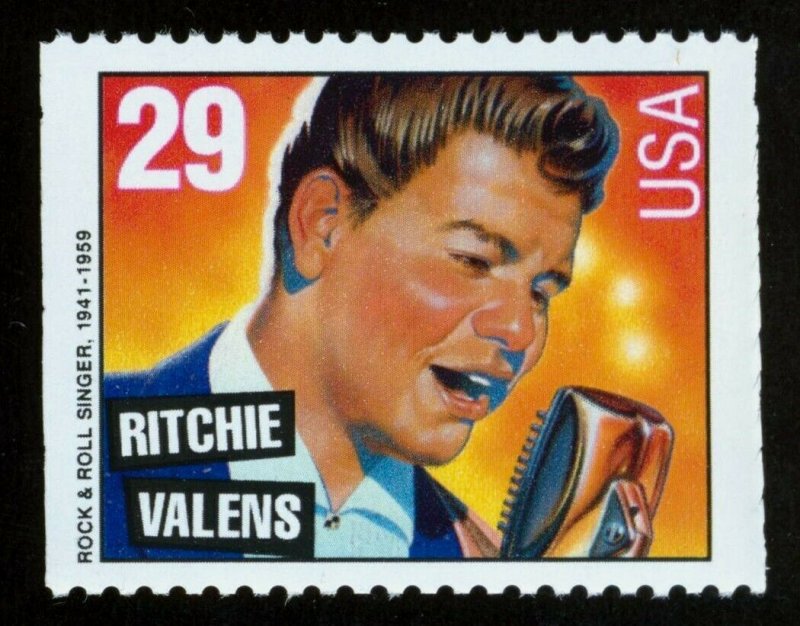 #2731-2737 29c Rock & Roll, Singles, Mint **ANY 5=FREE SHIPPING**