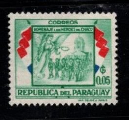 Paraguay - #508 Heroes of Chaco war - MNH