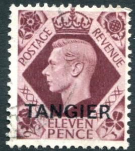 MOROCCO AGENCIES (TANGIER)-1949 11d Plum Sg 271 FINE USED V22594