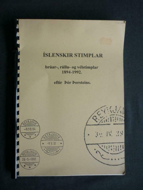 ISLENSKIR STIMPLAR BRUAR-, RULLU- OG VELSTIMPLAR 1894-1992 by POR PORSTEINS