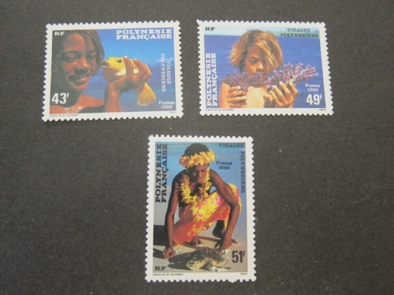French Polynesia 1986 Sc 430-2 set MNH