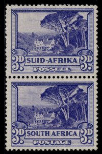 SOUTH AFRICA GVI SG59, 3d ultramarine, LH MINT. Cat £15.