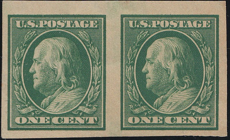 U.S. 343-347 FVF+ MH PAIRS (71719)