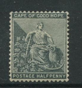 Cape of Good Hope - Scott 41- Hope-1886 - WMK 16 - MVLH -Single - 1/2p Stamp