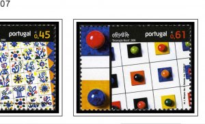 COLOR PRINTED PORTUGAL 2000-2010 STAMP ALBUM PAGES (214 illustrated pages)