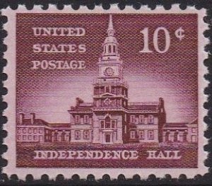 1044 Independence Hall MNH