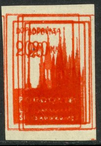 CENTRAL LITHUANIA 1920-21 20m Postage Due MULTIPLE IMPRESSIONS  Sc J6 MNGAP