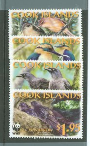 Cook Islands #1270-1273 Mint (NH) Single (Complete Set) (Wildlife)