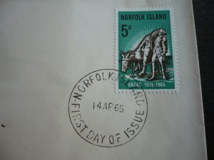 Postal History - Norfolk Island - Scott# 69 - First Day Cover