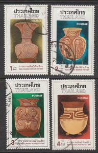 Thailand 1976 Sc 788-91 Banchieng Pottery Used