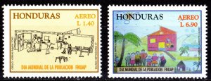 Honduras 1997 Sc#C996/C997 WORLD POPULATION DAY Set (2) MNH