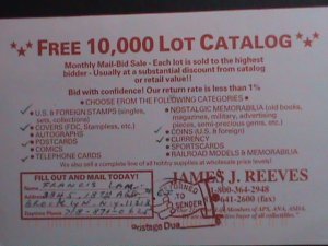 ​UNITED STAES -POSTAGE DUE POSTCARD WIH STAMPS -VF WE SHIP TO WORLD WIDE