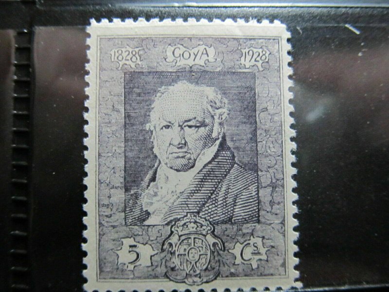 Spain Spain España Spain 1930 Goya 5c fine MH* stamp A4P14F450-