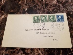 1914 Veracruz Mexico Cover to USA US Mail agency Cancel