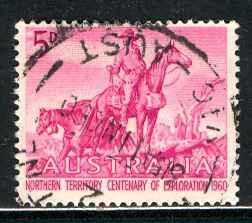 Australia; 1960: Sc. # 336: O/Used Cpl. Set