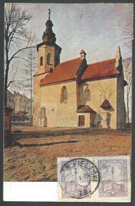 POLAND 1926 postcard Krakow to London......................................64262